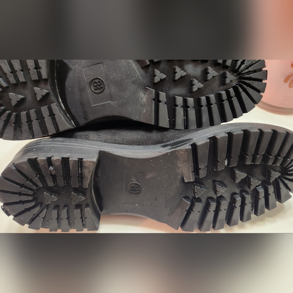 Women's Aaron Faux Fur Tipped Lace Up Winter Boots - Merona - Picture 5 of 6